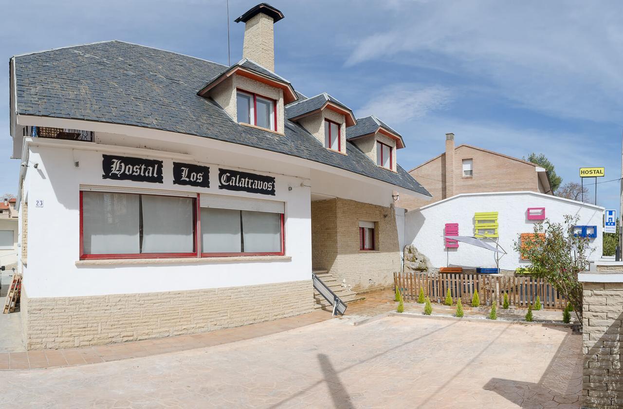 Hostal Los Calatravos Alcañiz Exteriér fotografie
